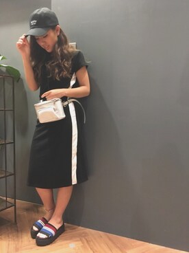 「SpRay（スプレイ）のアイテム（ワンピース/ドレス）」を使った、SpRay 大和郡山さん（レディース・152cm）の春コーディネート