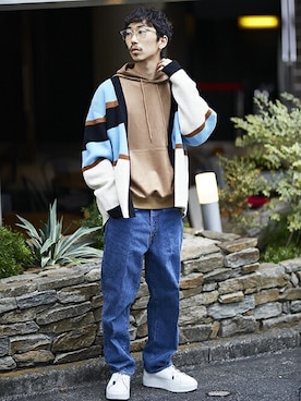 STUDIOUS MENSさん（メンズ・171cm）の冬コーディネート