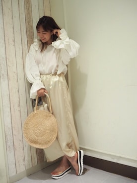 「siiilon」｜sicaさん（レディース・160cm）の夏コーディネート