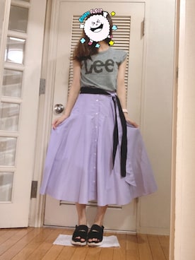 DT子@まいちさん（レディース・156cm）の夏コーディネート