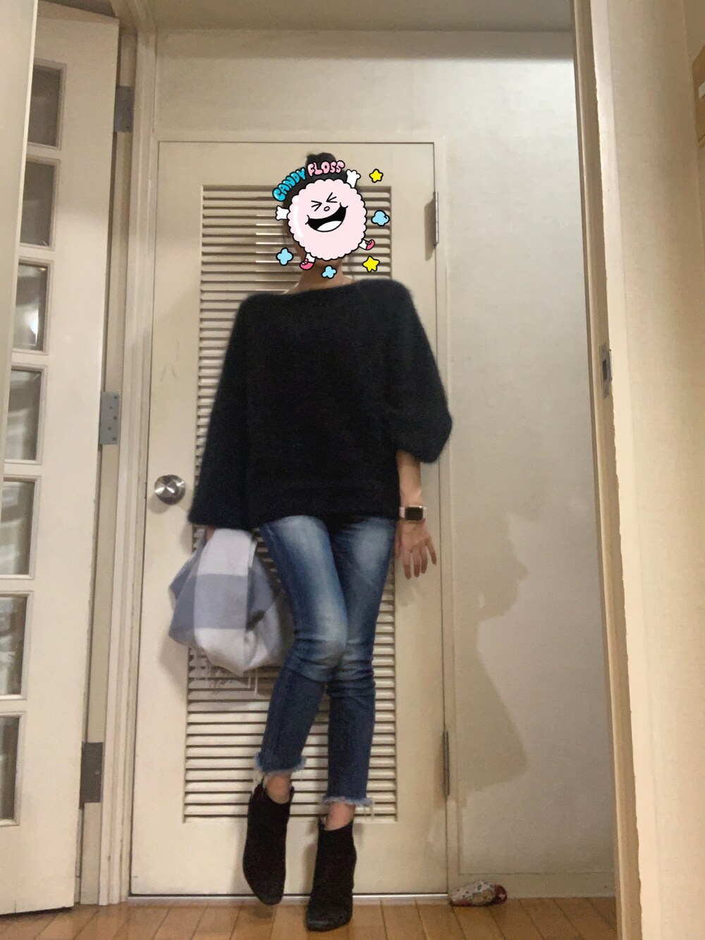 plage（プラージュ）の「Fur ボリュームソデ プルオーバー◇（ニット