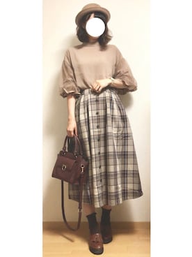 cocona*さん(レディース・167cm)の秋コーディネート