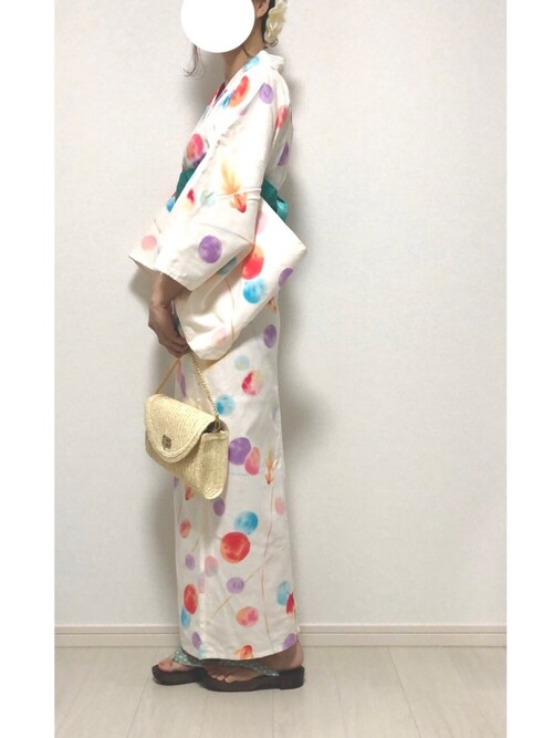 cocona*│bonheur saisons的日本夏季浴衣搭配- WEAR