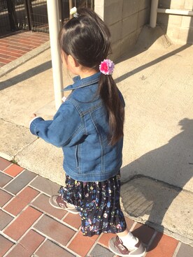 yumeさん（キッズ・100cm）の春コーディネート