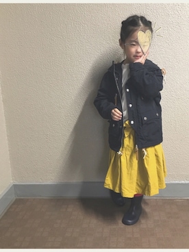 yumeさん（キッズ・100cm）の秋コーディネート