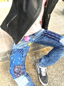 「VANQUISH」｜「アイテム（その他）」を使った、りょーたさん（メンズ・172cm）の春コーディネート