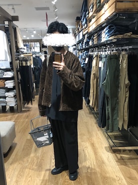 「MONKEY TIME（モンキータイム）のアイテム（ブルゾン）」を使った、🔰社会人さん（メンズ・171cm）の秋コーディネート