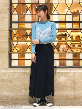 hazuki yoshizawaさん（レディース・166cm）の春コーディネート