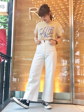 hazuki yoshizawaさん(レディース・166cm)の夏コーディネート