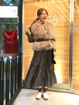 「サボ」｜hazuki yoshizawaさん（レディース・166cm）の秋コーディネート