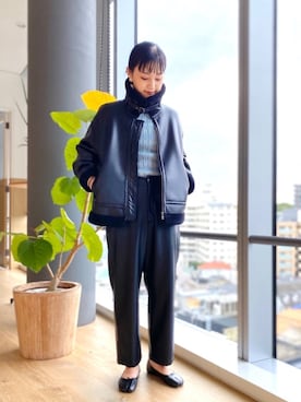 hazuki yoshizawaさん（レディース・166cm）の秋コーディネート