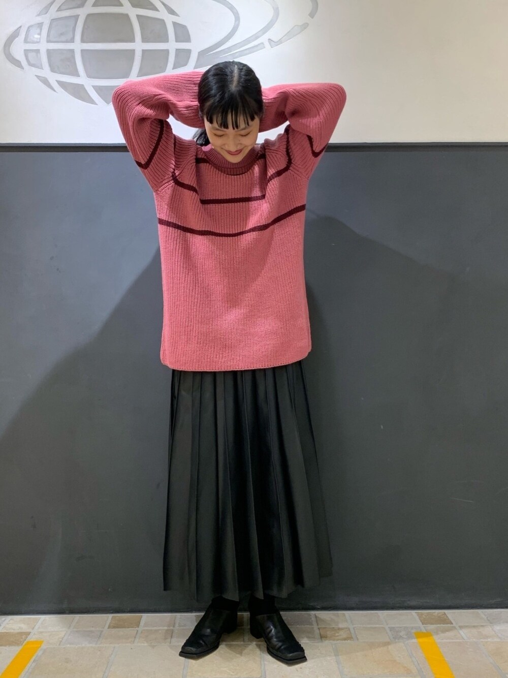 Ray BEAMS - NOMA t.d. × Ray BEAMS / 別注 ビッグ ストライプ ニット Ray BEAMS（レイビームス）の「NOMA t.d. × Ray BEAMS / 別注