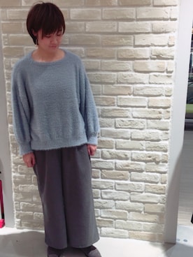 「gray」｜yoshimeさん（レディース・158cm）の秋コーディネート
