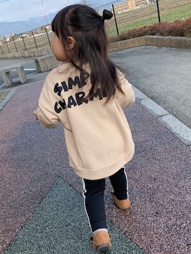 .☆ym_sr☆.さん（キッズ・90cm）の春コーディネート