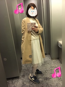 「SOFFITTO（ソフィット）のアイテム（ジャケット/アウター）」を使った、Minori さん（レディース・154cm）の冬コーディネート