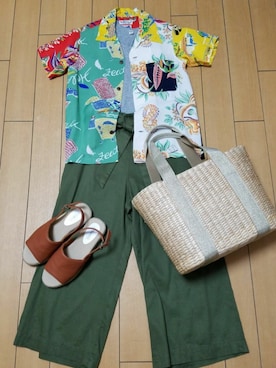 kaoさん（レディース・161cm）の夏コーディネート