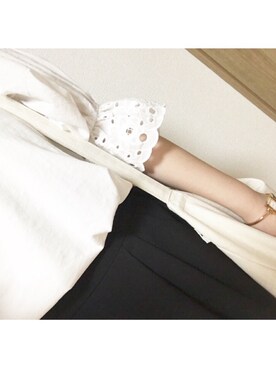 「w closet」｜「アイテム（腕時計）」を使った、ncさん（レディース・156cm）の夏コーディネート