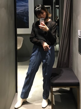 𝓜𝒪𝒩ℰさん（レディース・153cm）の秋コーディネート