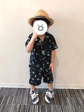anna9さん（キッズ・90cm）の夏コーディネート