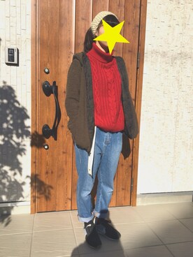 「ふゆが来るよ」｜8×7さん（レディース・154cm）の秋コーディネート