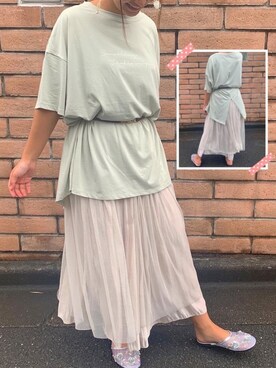 𝚢𝚞𝚗𝚊𝚝𝚢 ☪︎ *.さん(レディース・151cm)の夏コーディネート