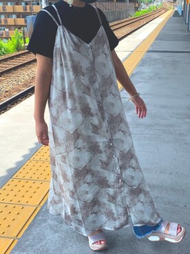  𝚢𝚞𝚗𝚊𝚝𝚢 ☪︎ *.さん（レディース・151cm）の夏コーディネート