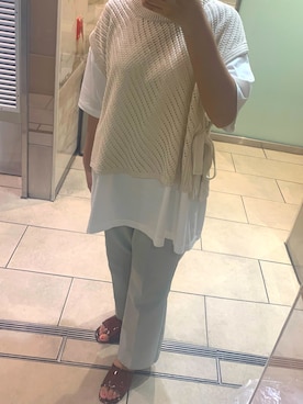  𝚢𝚞𝚗𝚊𝚝𝚢 ☪︎ *.さん（レディース・151cm）の夏コーディネート