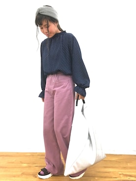 「LEE」｜ふたわたりさん（レディース・149cm）の春コーディネート