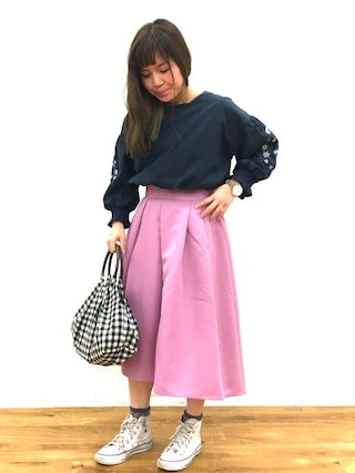 ピンク ネイビー 相性抜群なカラーコーデ ふたわたり Slurr のお気に入りフォルダ Wear