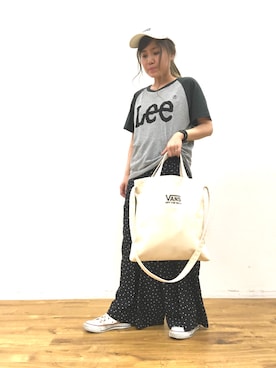 「アイテム（腕時計）」を使った、ふたわたりさん（レディース・149cm・20代）の春コーディネート