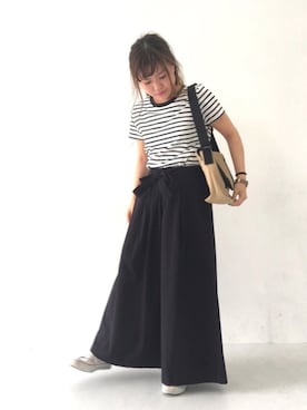 「アイテム（腕時計）」を使った、ふたわたりさん（レディース・150cm）の春コーディネート