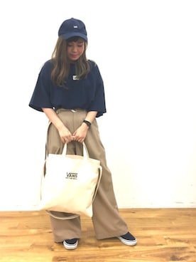 「LEE」｜ふたわたりさん（レディース・149cm）の春コーディネート