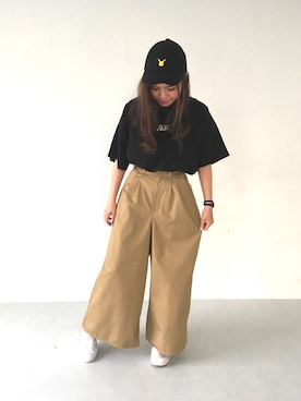 「アイテム（腕時計）」を使った、ふたわたりさん（レディース・150cm）の春コーディネート