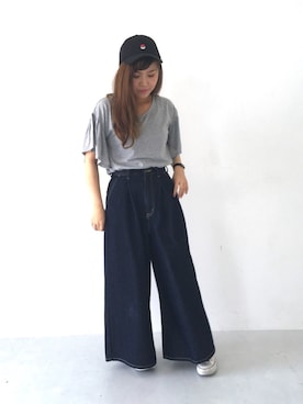 「LEE」｜ふたわたりさん（レディース・150cm）の春コーディネート