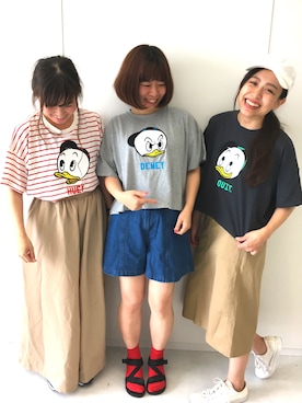 「ペアルック」｜ふたわたりさん（レディース・150cm）の夏コーディネート