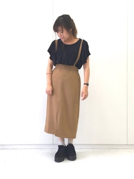 「厚底」｜ふたわたりさん（レディース・150cm）の夏コーディネート