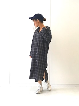 「LEE」｜ふたわたりさん（レディース・150cm）の夏コーディネート