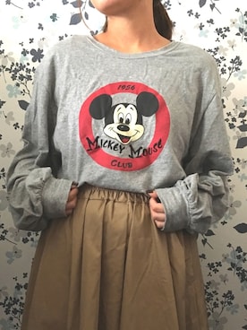 「ミッキー」｜ふたわたりさん（レディース・150cm）の秋コーディネート