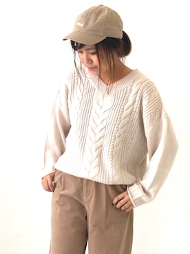 「FILA」｜ふたわたりさん（レディース・150cm）の秋コーディネート