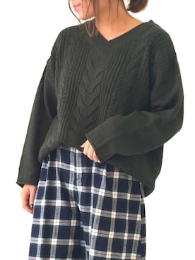 「アイテム（その他、グリーン系）」を使った、ふたわたりさん（レディース・150cm）の秋コーディネート