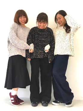 「シンプルおしゃれが好き」｜ふたわたりさん（レディース・150cm）の秋コーディネート