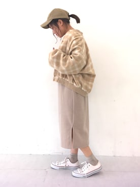 「スウェットワンピース」｜ふたわたりさん（レディース・150cm）の冬コーディネート