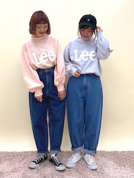 「ペアルック」｜ふたわたりさん（レディース・150cm）の冬コーディネート