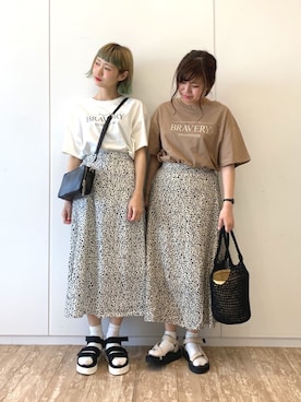 ふたわたりさん(レディース・150cm)の春コーディネート