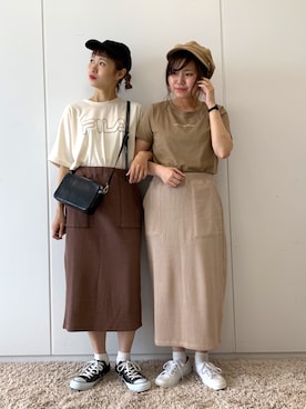 ふたわたりさん（レディース・150cm）の夏コーディネート