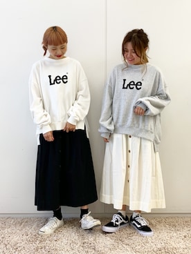 「LEE」｜ふたわたりさん（レディース・150cm）の秋コーディネート