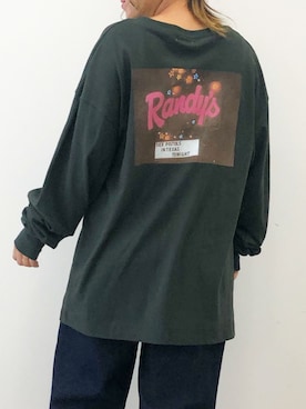 「バックプリント」｜ふたわたりさん（レディース・150cm）の秋コーディネート