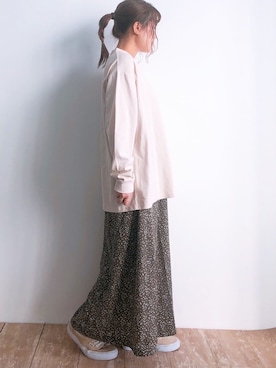 「Sugar spoon（シュガースプーン）のアイテム」を使った、ふたわたりさん（レディース・150cm）の春コーディネート