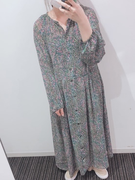 「AMERICAN HOLIC（アメリカンホリック）のアイテム（ワンピース）」を使った、ふたわたりさん（レディース・150cm）の春コーディネート