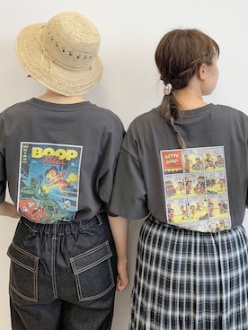 「ペアルック」｜ふたわたりさん（レディース・150cm）の夏コーディネート